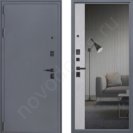 Беркут зеркало бетон светлый