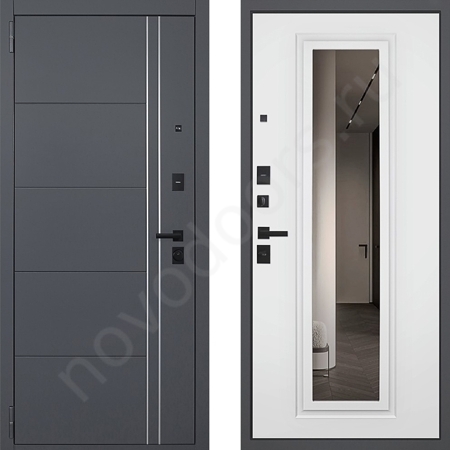 Дверь Вегас с зеркалом