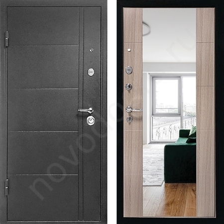 Эверест зеркало серый сандал